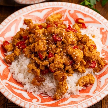 Teriyaki Ground Chicken Stir Fry